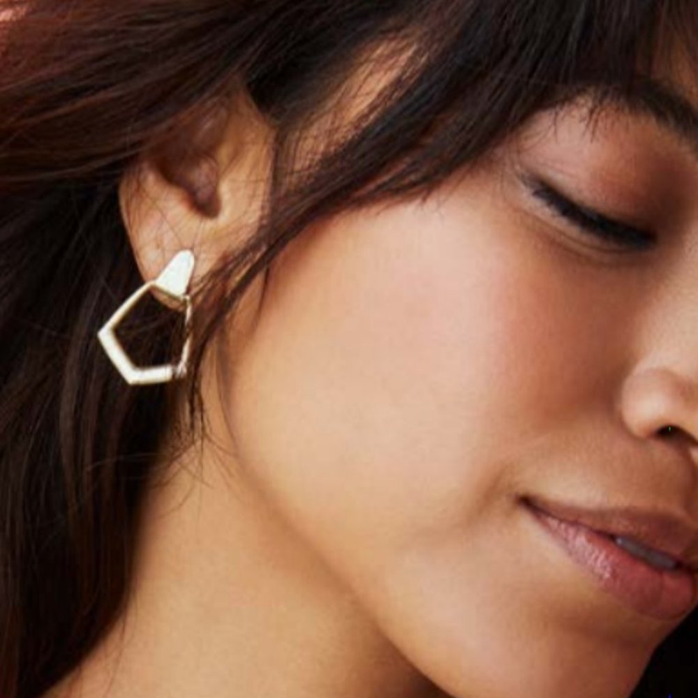 Kendra Scott Paxton Earrings- Silver